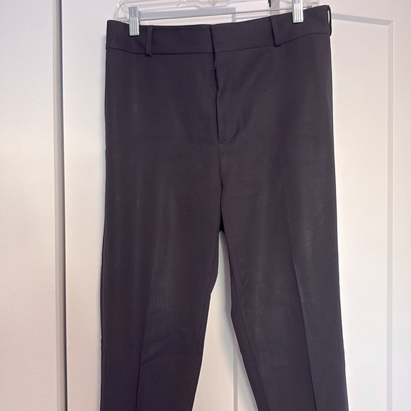 [YSL] Yves Saint Laurent Black Tuxedo Dress Straight Leg Pants Womens EU 40/US 8 - Picture 6 of 16